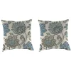 Denim Busan Outdoor Pillows, Set of 2