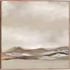 Desert View Framed Canvas Art Print
