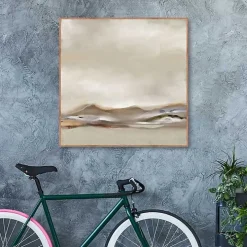 Desert View Framed Canvas Art Print