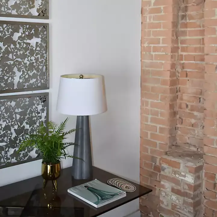 Desktop Palm Plant in Gold Planter