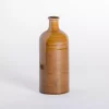 Distressed Caramel Ceramic Vase