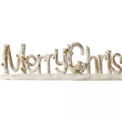 Distressed Merry Christmas Tabletop Sign