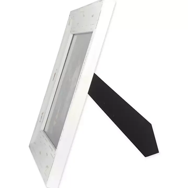 Distressed White Farmhouse Frame, 8x10