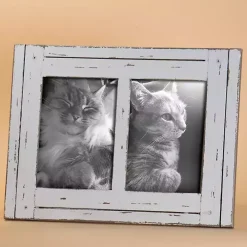 Distressed Whitewashed Collage Picture Frame