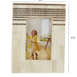 Dotted Wide Border Picture Frame, 4x6