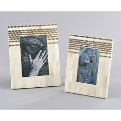 Dotted Wide Border Picture Frame, 4x6