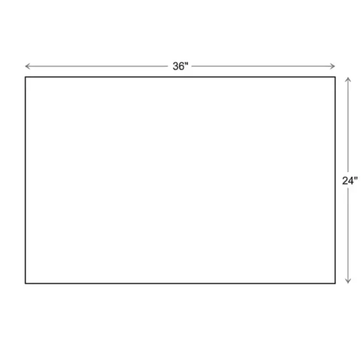 Double Border Doormat, 36x24 in.