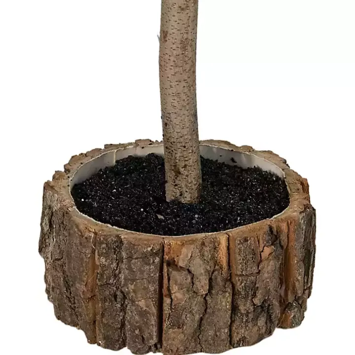 Downswept Pine Glitter Christmas Tree