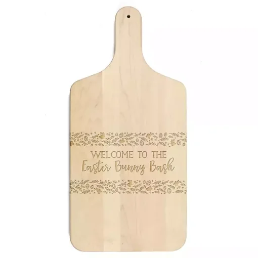 Easter Bunny Bash Maple Cutting Board