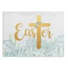Easter Cross Wildflower Canvas Art Print, 24x32