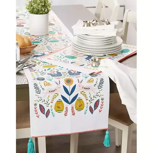 Easter Folk Garden Placemats, Set of 6