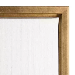 Elegant Poinsettia Framed Canvas Art Print