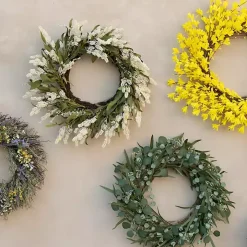 Eucalyptus and Bamboo Leaves Wreath