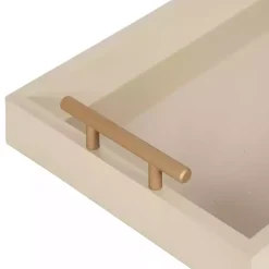 Evelyn Cream Narrow Decorative Tray