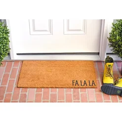 Fa La La Coir Doormat