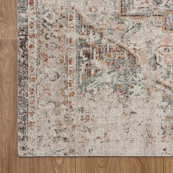 Faded Turkish Indoor/Outdoor Area Rug, 7x9