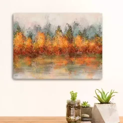 Fall Abstract Canvas Art Print, 24x18 in.