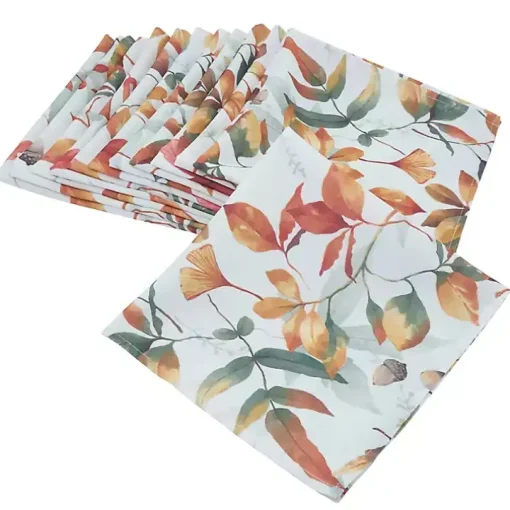 Fall Leaf Napkins, Set of 4