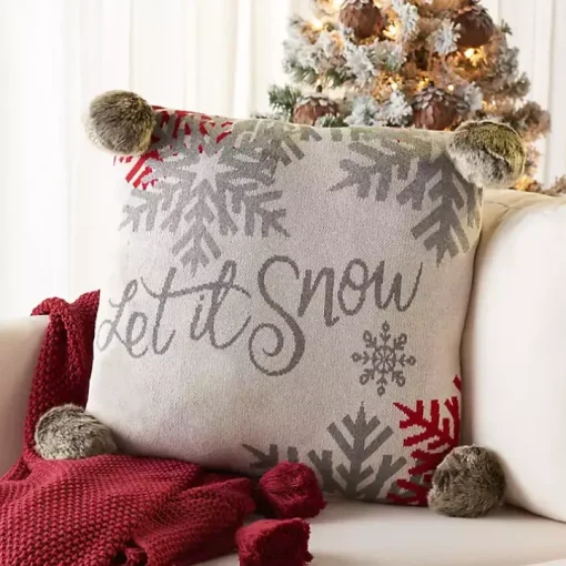 Fallen Snow Pillow