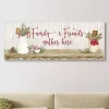 Family & Friends Canvas Art Print