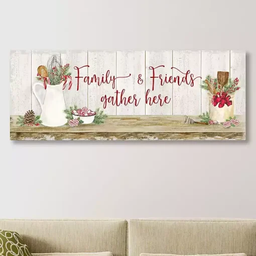 Family & Friends Canvas Art Print