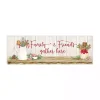 Family & Friends Gather Here Canvas Print
