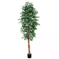 Faux Ficus Tree, 9 ft.