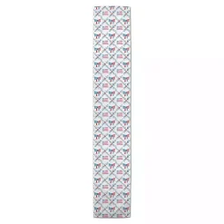 Flags and Bows 4th of July Table Runner, 90 in.