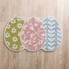 Floral Eggs Coir Doormat