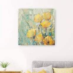 Floral Expression II Giclee Canvas Art Print