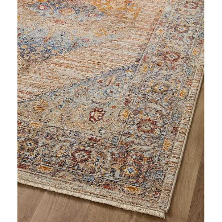 Florence Sunset Medallion Area Rug, 7x10