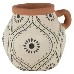 Flower Bud Terracotta Decorative Vase