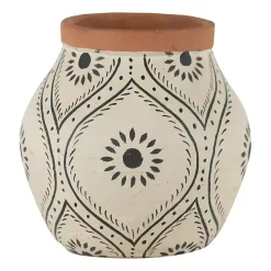 Flower Bud Terracotta Decorative Vase