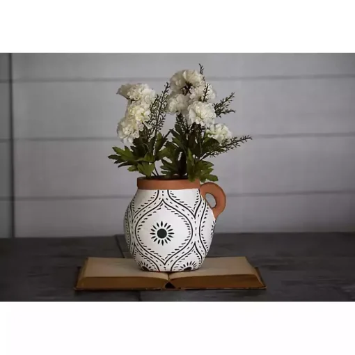 Flower Bud Terracotta Decorative Vase