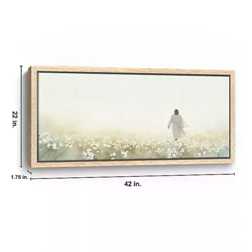 Follow Me Framed Canvas Art Print, 22x42