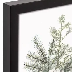 Framed Joy to the World Christmas Canvas Art Print
