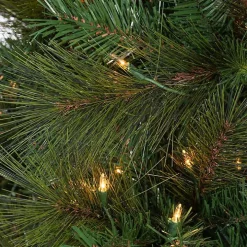 9 ft. Lit Baxter Pine Needle Mix Christmas Tree