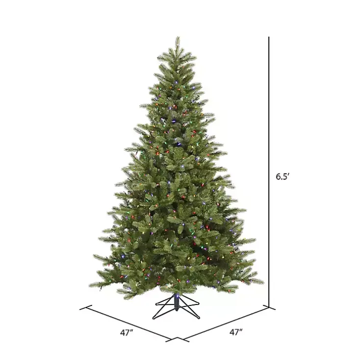 6.5 ft. Multi-Lit King Spruce Christmas Tree