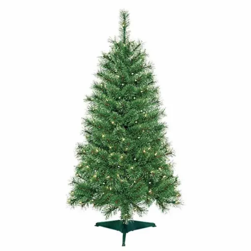 4 ft. Pre-Lit Cashmere Christmas Tree
