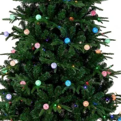 7 ft. Pre-Lit Globe Light Duxbury Christmas Tree