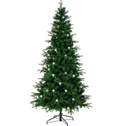 7 ft. Pre-Lit Globe Light Duxbury Christmas Tree