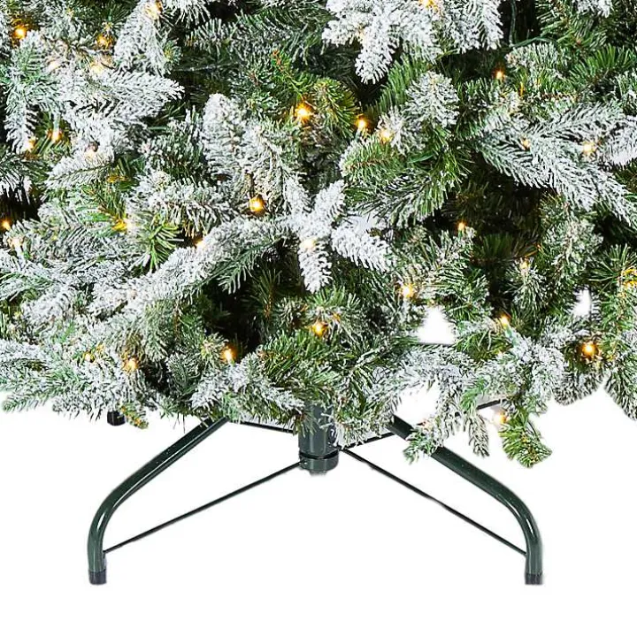 7.5 ft. Pre-Lit Natural Cut Spruce Christmas Tree