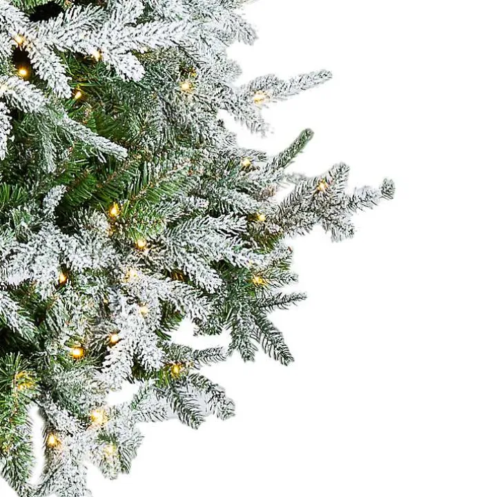 7.5 ft. Pre-Lit Natural Cut Spruce Christmas Tree