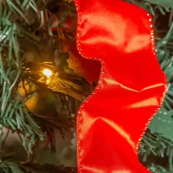6 ft. Pre-Lit Pop-Up Pine Christmas Tree