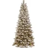 7.5 ft. Pre-Lit Snowy Westwood Pine Christmas Tree