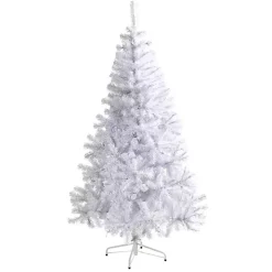6 ft. Pre-Lit White Christmas Tree