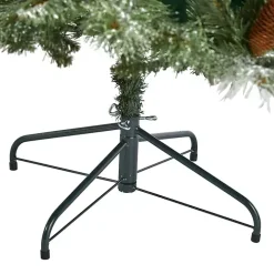 7 ft. Snowy Pine & Pinecones Christmas Tree