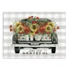 Gather and Be Grateful Truck Canvas Art Print