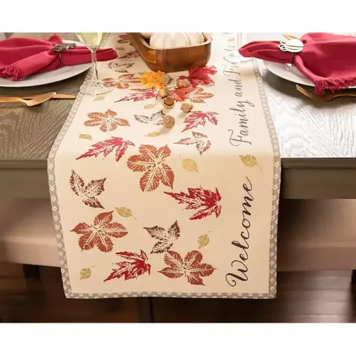 Gather Together Fall Leaves Table Runner, 108 in.