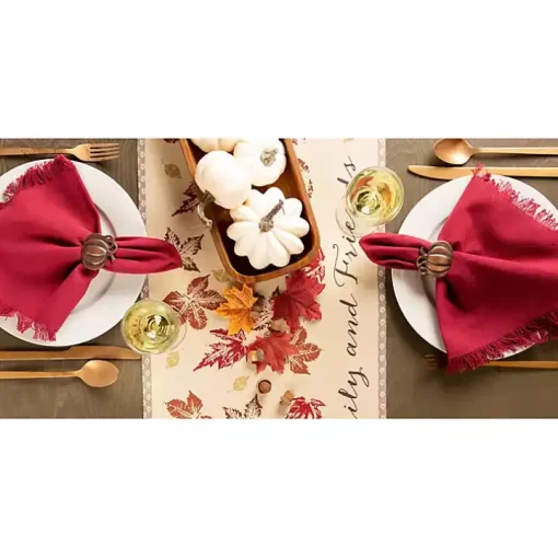 Gather Together Fall Leaves Table Runner, 108 in.